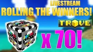 Rolling the winners for 70 Streamer Dream Box code giveaway in Trove