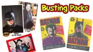 Busting Packs: 1989 O Pee Chee Batman Movie Cards!