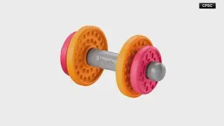 Fisher Price recalls dumbbell toy that's part of gift set