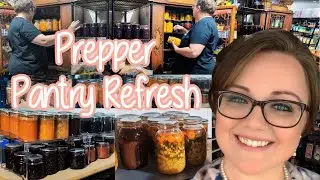 Prepper Pantry Clean Out | Organize With Me in My Catch-All Room