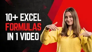Excel Basic Functions in One Video | MAX, MIN, AVERAGE, COUNT, COUNTIF, TODAY & More