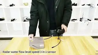 Radar water flow level speed 3 in 1 sensor