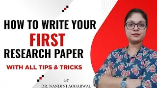 How to write your first research paper? Law/ legal/ research/ ugc/ llm/ phd/ clatpg/latest/ recent