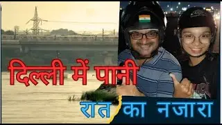 Typhoid ke Baad Pehli Vlog  Ration, Pollution Check & Yamuna Flood Scene with Jaanvi  Akshardham Nig