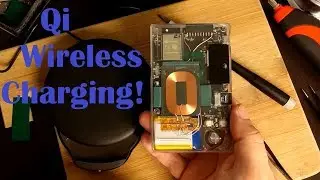 ODROID-GO Qi Wireless Charging!