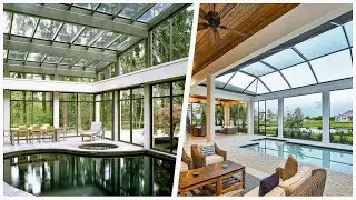 75 Contemporary Indoor Pool Design Ideas You'll Love 😊