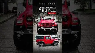 thar for sale: 9809558828 #thar #used #kerala #forsale