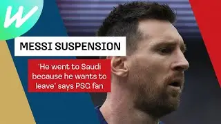 Messi Suspension - PSG Fans disagree | International Football 2022/23
