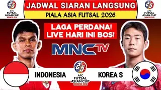 PERDANA! Jadwal Piala Asia Futsal 2026 ~ Indonesia vs Korea S | Klasemen Piala Asia Futsal 2026