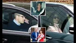 Prince baby! Auntie Pippa and Eugenie become first visitors to see Kate and the new royal arrival