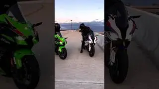Ninja zx10r vs BMW s1000rr | Superbike Showdown on the Streets 🏍🔥