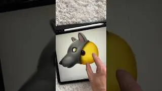 🐺🐤🔪😀 #emoji #creepyemojis #procreate