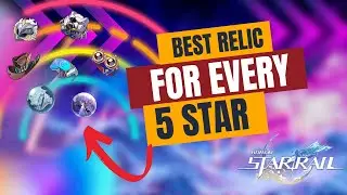 BEST RELIC SETS FOR EVERY 5 STAR UNIT | HONKAI STAR RAIL