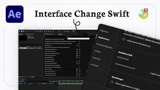 How to change language in After Effects (Menu Change)