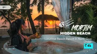 Goa | Hidden Beach In North Goa | Cheap Luxurious Beach Resort In Goa | Morjim Beach Goa | Goa Vlog