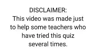 FINAL EXIT QUIZ ANSWER KEY | VINSET 2.0
