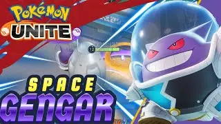 Rank Match With SpaceSuit Gengar - Pokemon Unite: Gengar Gameplay