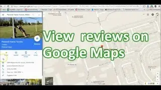 How to view Personal Trainer Toronto reviews on Google Maps