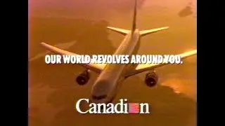 Comfy Canadian Airlines  More Space Vintage 90s Commercial (1990)