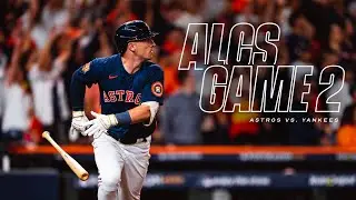 ALCS Game 2: Astros vs. Yankees - ASTROS GO UP 2-0