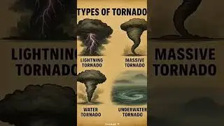 types of tornado part 3 🌎#tornado #typesoftornado #wayoftornado