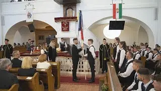 Ballagási istentisztelet a Mezőtúr-Belvárosi Református Nagytemplomban 2023. május 6