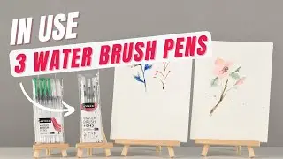 Water Brush Pennen | 3 Stuks | ARTECO&reg;