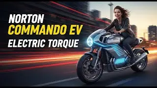 Электрический крутящий момент, который переосмысливает наследие &mdash; Norton Commando EV Concept 2026