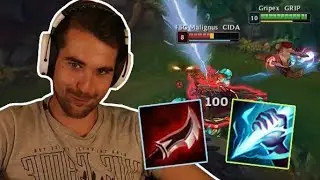 Gripex - PLAYING DUSKBLADE + BLUE SMITE LEE SIN!