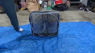 Lasko PowerPlus Box Fan Torture/Durability Test