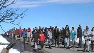 Pessamit, Marche pacifique anti conseil de bande