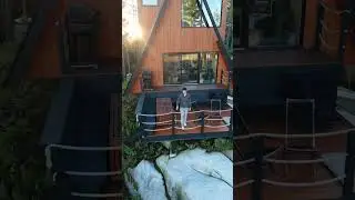 Off-Grid & Solar Powered Tiny Home A-Frame Cabin w/ Epic Views!