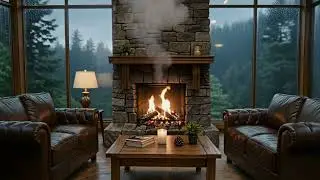 Fireplace Warmth 🔥 Calm Ambient Music for Study, Sleep & Meditation