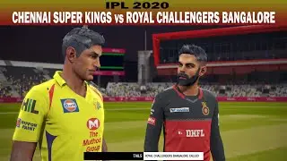 IPL 2020 Chennai super kings vs Royal challengers Bangalore full match gameplay