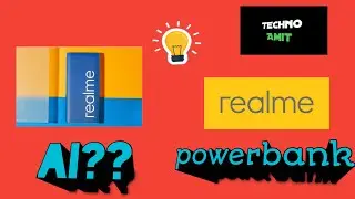 Realme power bank 10000 mAh battery | TECHNOAMITOFFICIAL