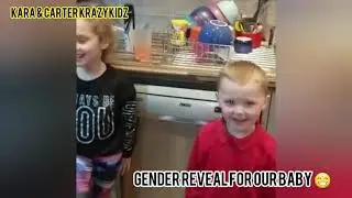 GENDER REVEAL UPSET 😟😂