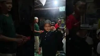 Setelah mengaji, pembagian doorprize untuk anak&sup2; di Posko Kidul, berkah Al Qur'an 