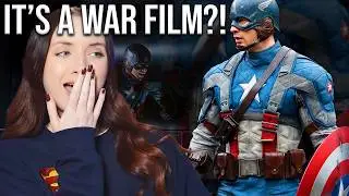 Marvel Newbie's First Time Watching CAPTAIN AMERICA: The First Avenger💙 | LUCYJROBYN Movie Reaction