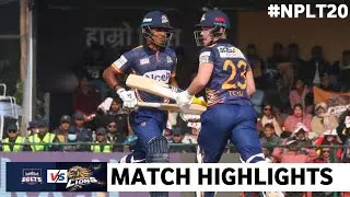 Janakpur Bolts Vs Lumbini Lions 14th Match highlights | NPL Highlights 2024 | JKB vs LBL 2024
