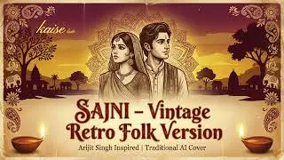 Sajni | Vintage Folk Version | Arijit Singh Inspired | Old Hindi Romantic Song | AI Cover