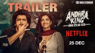 Andhra King Taluka Hindi Trailer | Ram Pothineni, Upendra, Bhagyashri Borse | Netflix, 25th Dec 2025