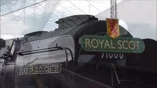 71000 'Duke of Gloucester' on 'The Royal Scot' at Greenholme and Penrith 06/11/25