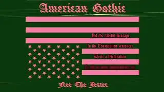 Free The Jester - American Gothic (lyric video)