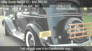 1934 Buick Model 47  for sale in Nationwide, NC 27603 at Cla #VNclassics