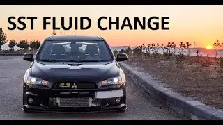 MITSUBISHI EVO X SST FLUID CHANGE