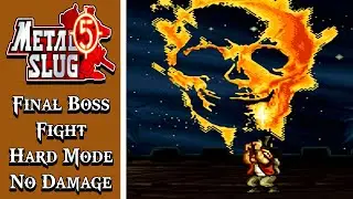 Metal Slug 5 (Arcade) | Final Boss Fight (Hard Mode, Level 8, No Damage)