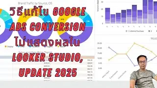 วิธีแก้ไข Google ads conversion ไม่แสดงผลใน looker studio, ล่าสุด Update ธค 2025