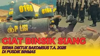 BINSIK SIANG SISWA DIKTUK BAKOMSUS T.A. 2025 DI PUSDIK BINMAS