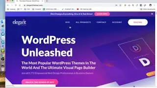 Theme Wordpress Elegant gồm Divi theme, Extra theme, Divi builder, Bloom, Monarch Update life time