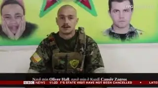 British volunteer fighter Oliver Hall dies in Syria - Emma Vardy reports